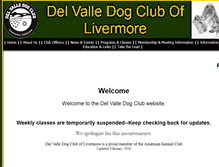 Tablet Screenshot of dvdc.org